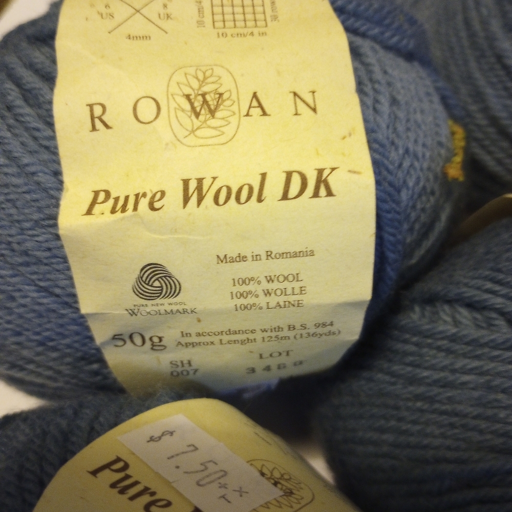 Wool yarn